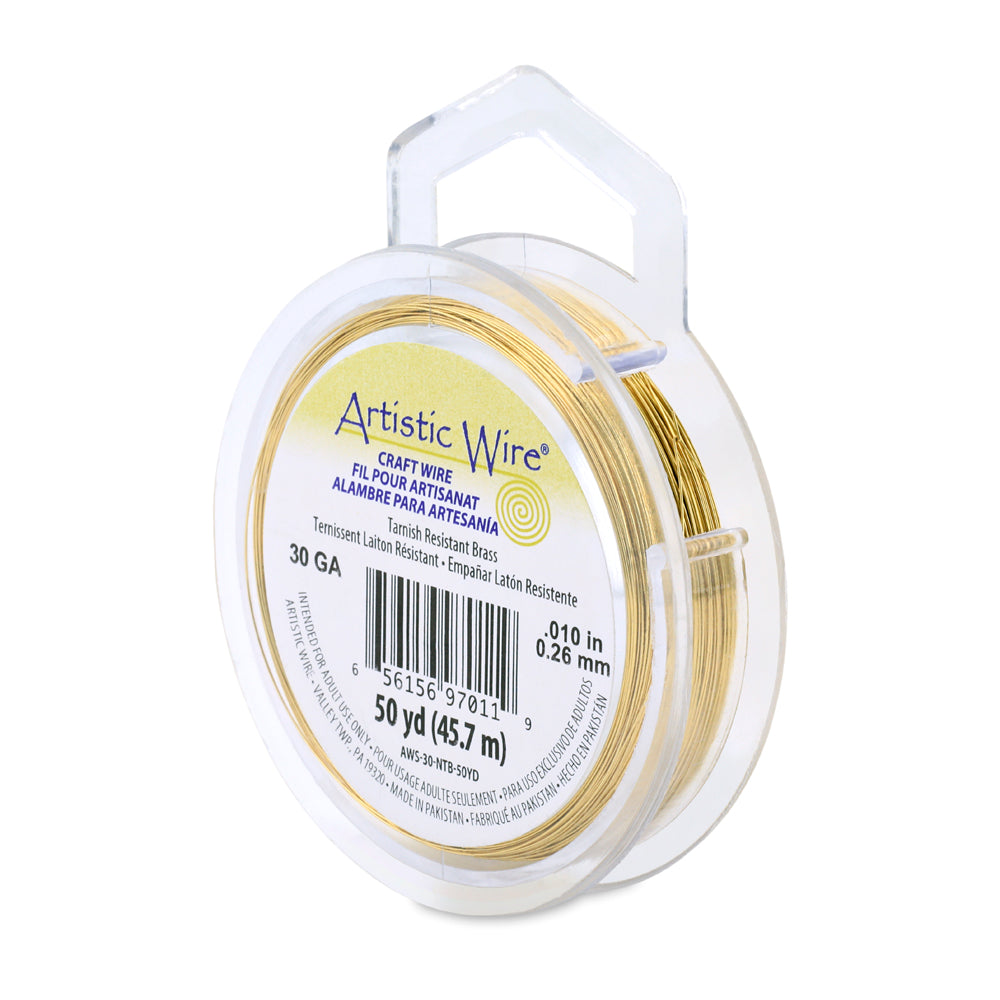 Artistic Wire 30 Gauge Tarnish Resistant Coloured Copper Wire