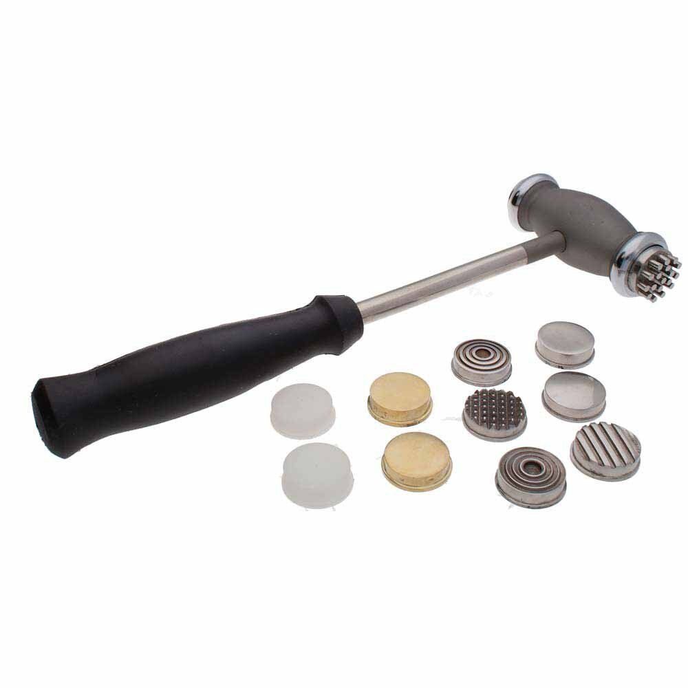 Beadsmith Texture Hammer 13-Piece Interchangeable Set
