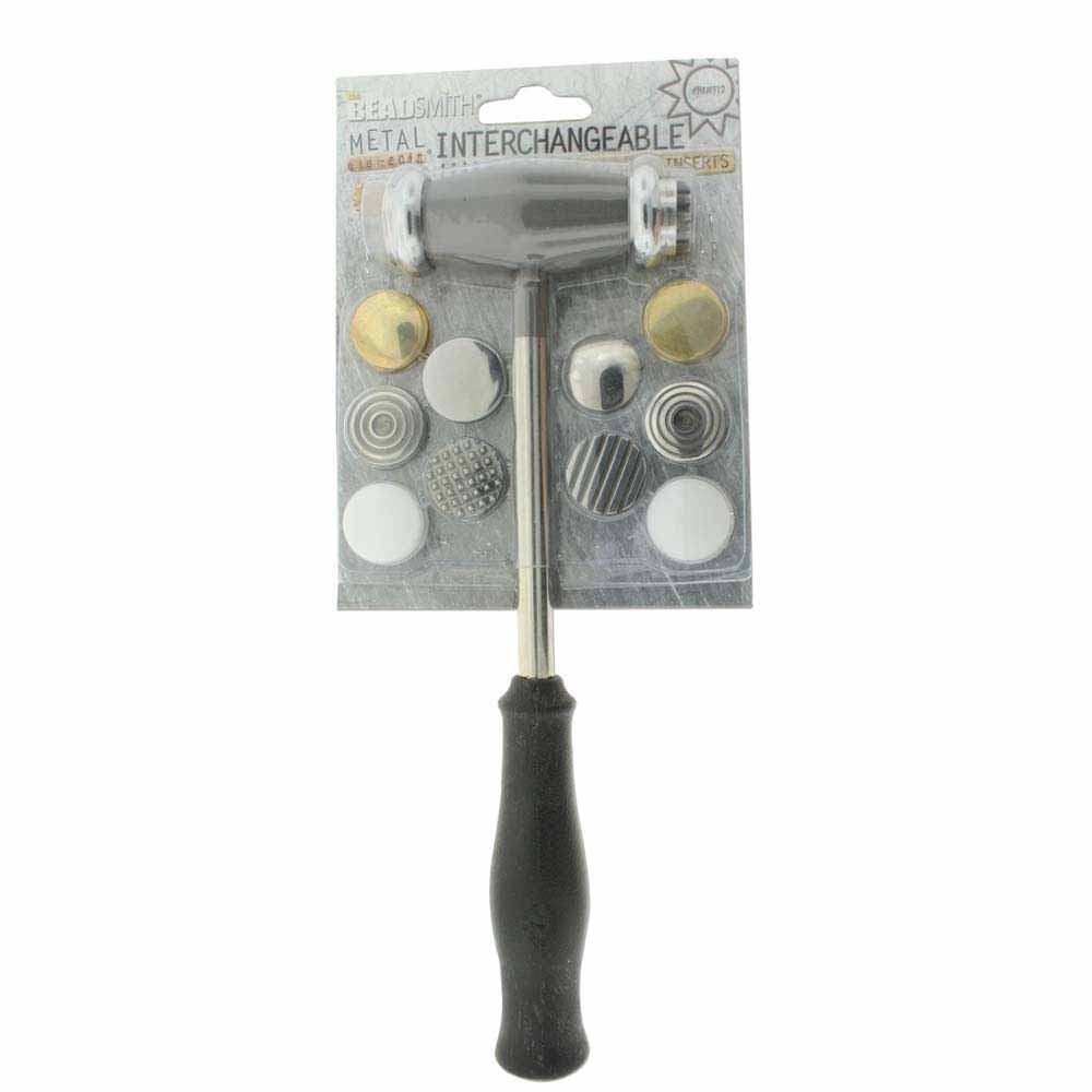 Beadsmith Texture Hammer 13-Piece Interchangeable Set