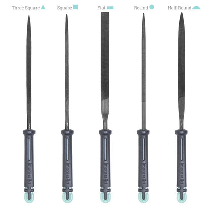 Impressart Needle File Set with File Block