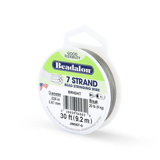 Beadalon 7-Strand Bead Stringing Wire – 9.2m Spool