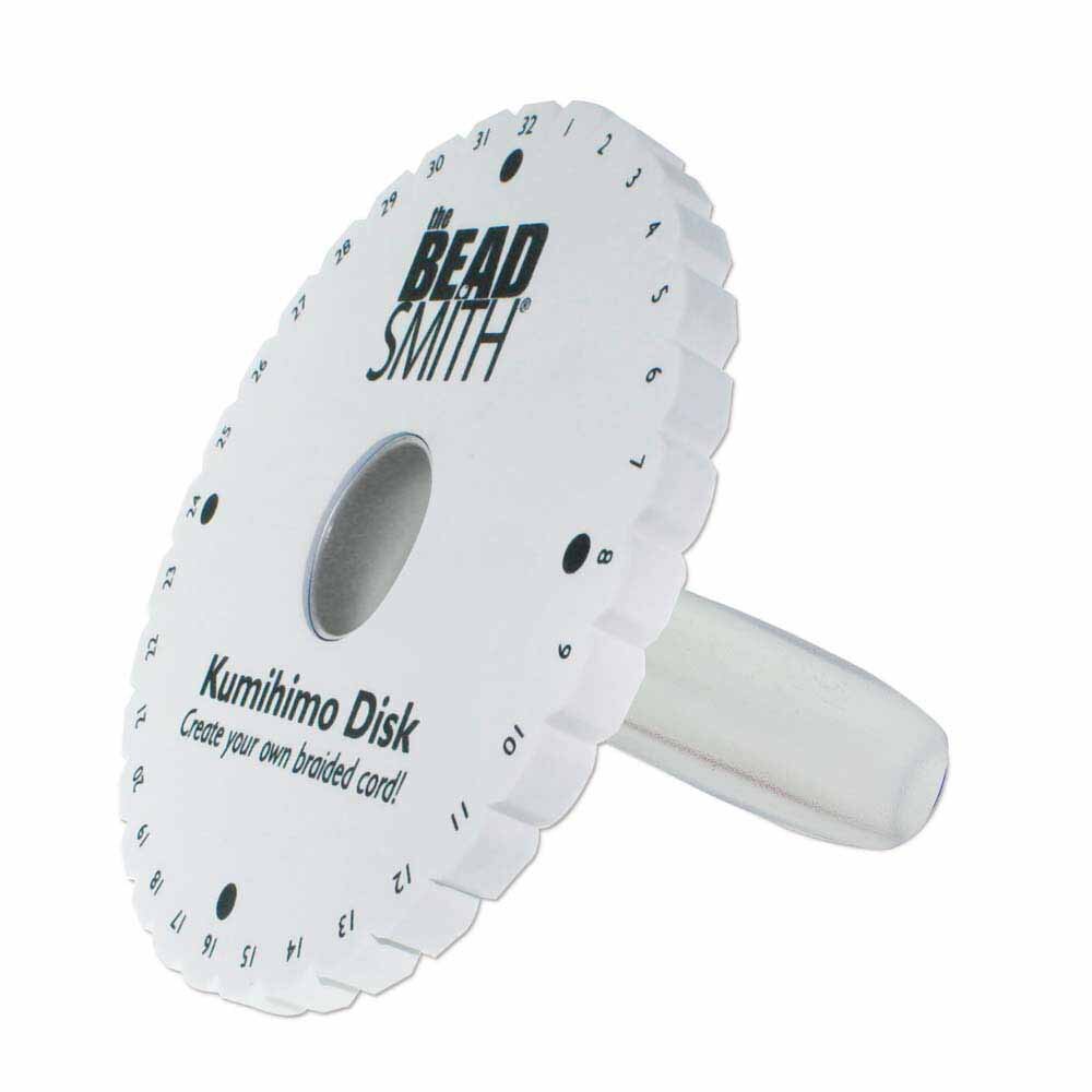 Beadsmith Ergonomic Kumi Handle with Disk – Clear
