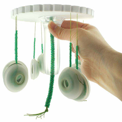 Beadsmith Ergonomic Kumi Handle with Disk – Clear