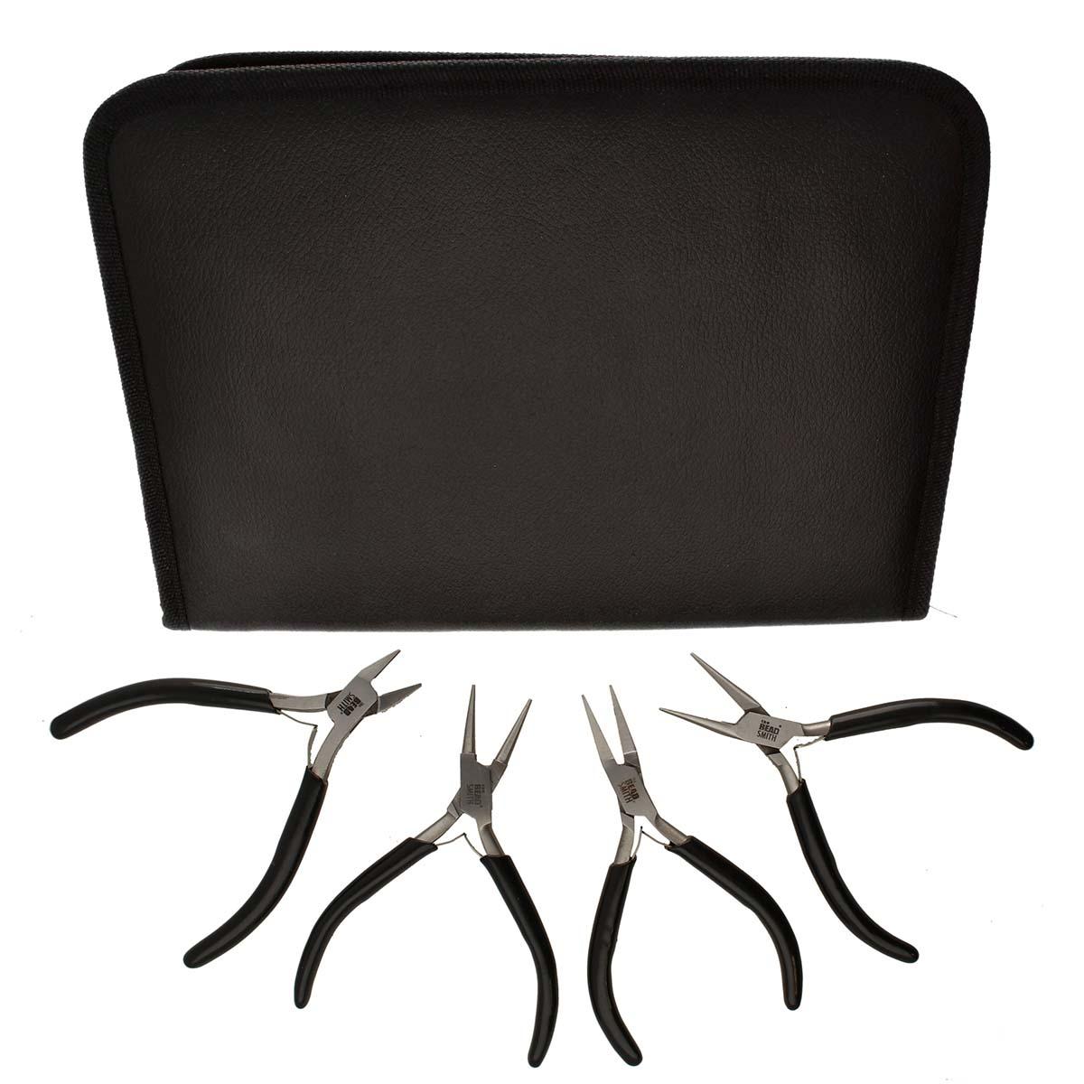 Beadsmith Slim Line Pliers Set 4-Piece – Fine Tips
