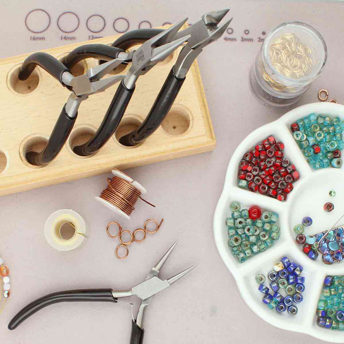 Beadsmith Slim Line Pliers Set 4-Piece – Fine Tips
