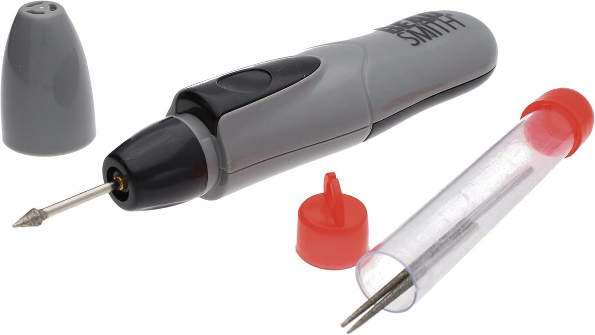 The Beadsmith Motorized Bead Reamer – Cordless: 2 AA Batteri