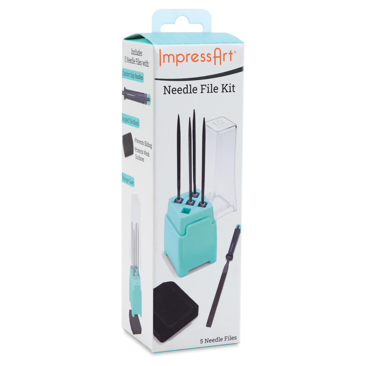 ImpressArt Needle File Set - file shapes detail