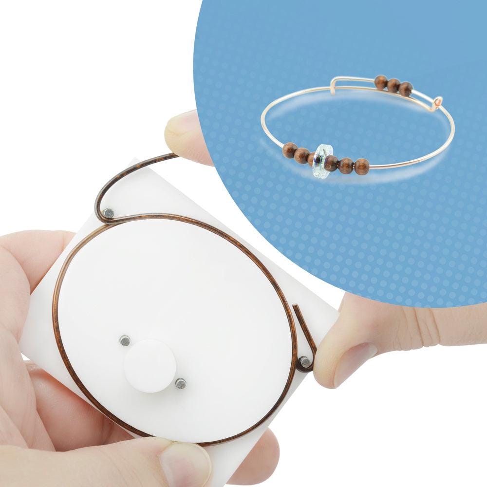 Artistic Wire Findings Form Adjustable Ring Jig