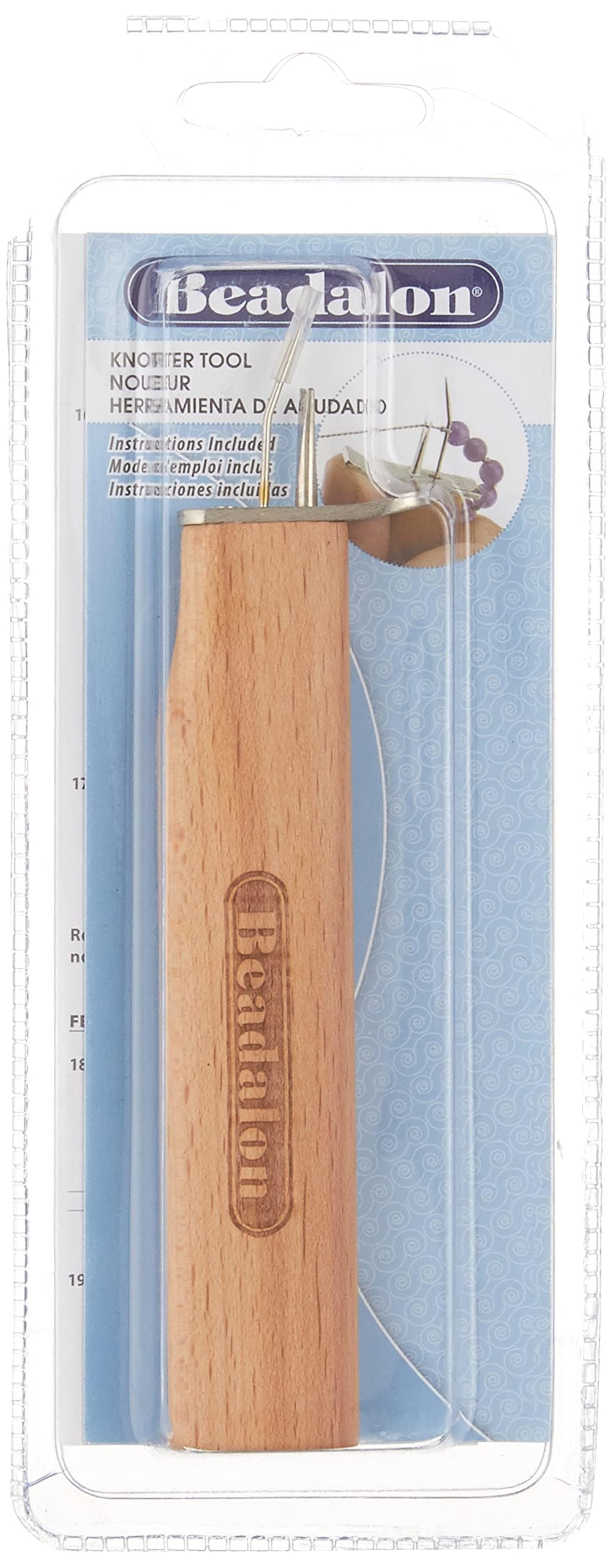 Beadalon Knotter Tool Wood Handle – Pearl Knotting