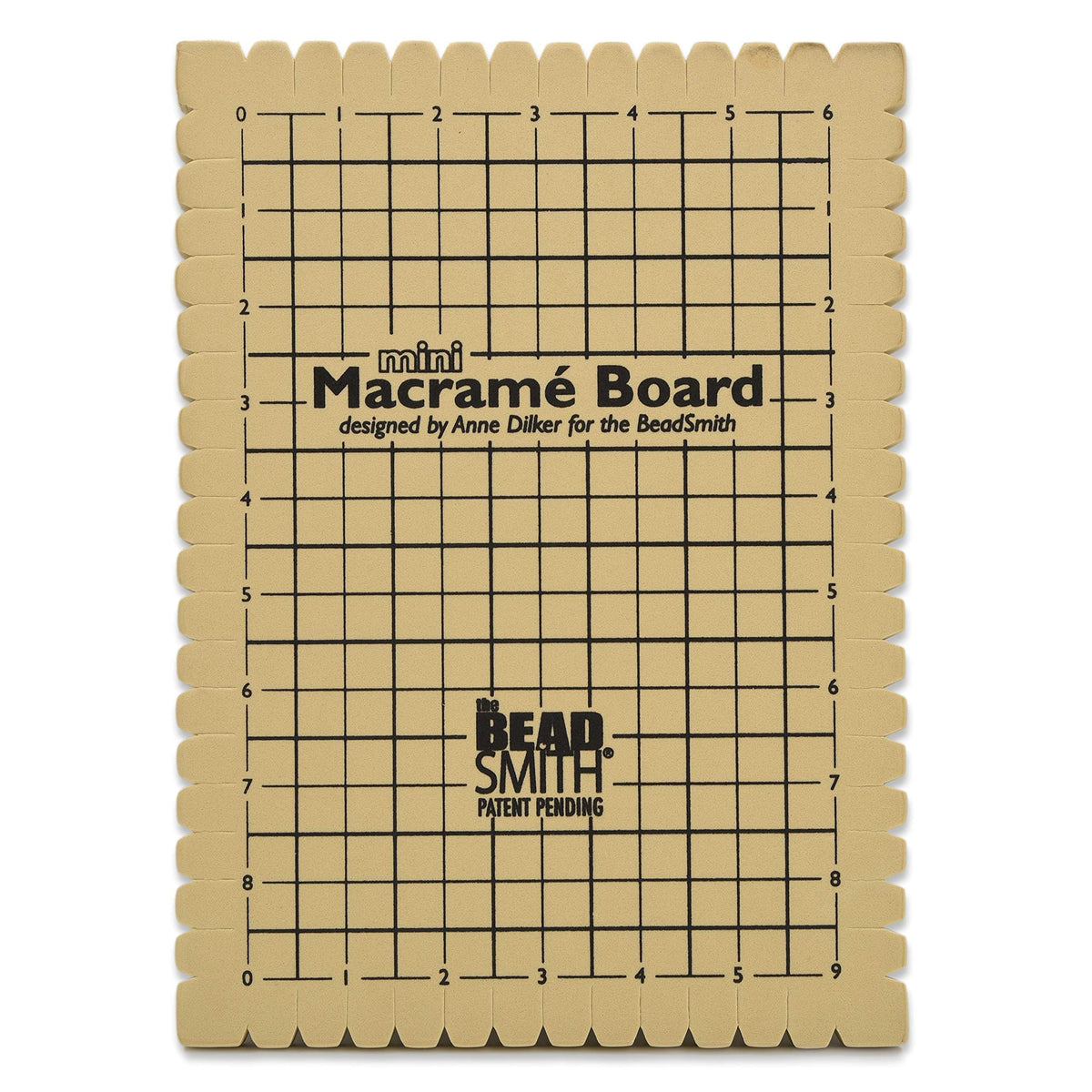 Beadsmith Mini Macramé Board 7.5 x 10.5 inch
