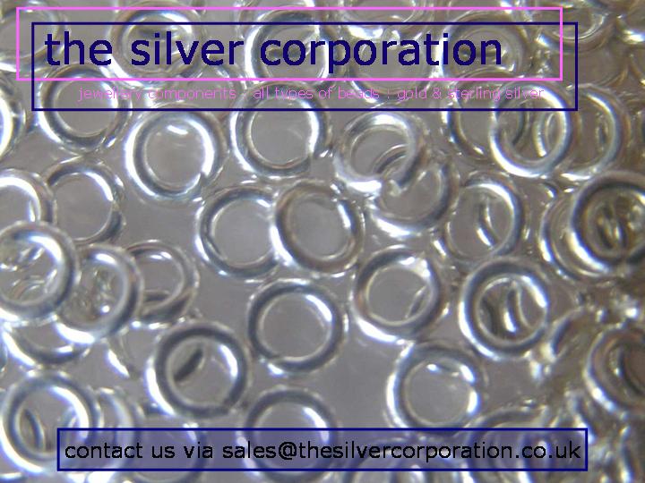 925 sterling silver open jump rings, 4mm