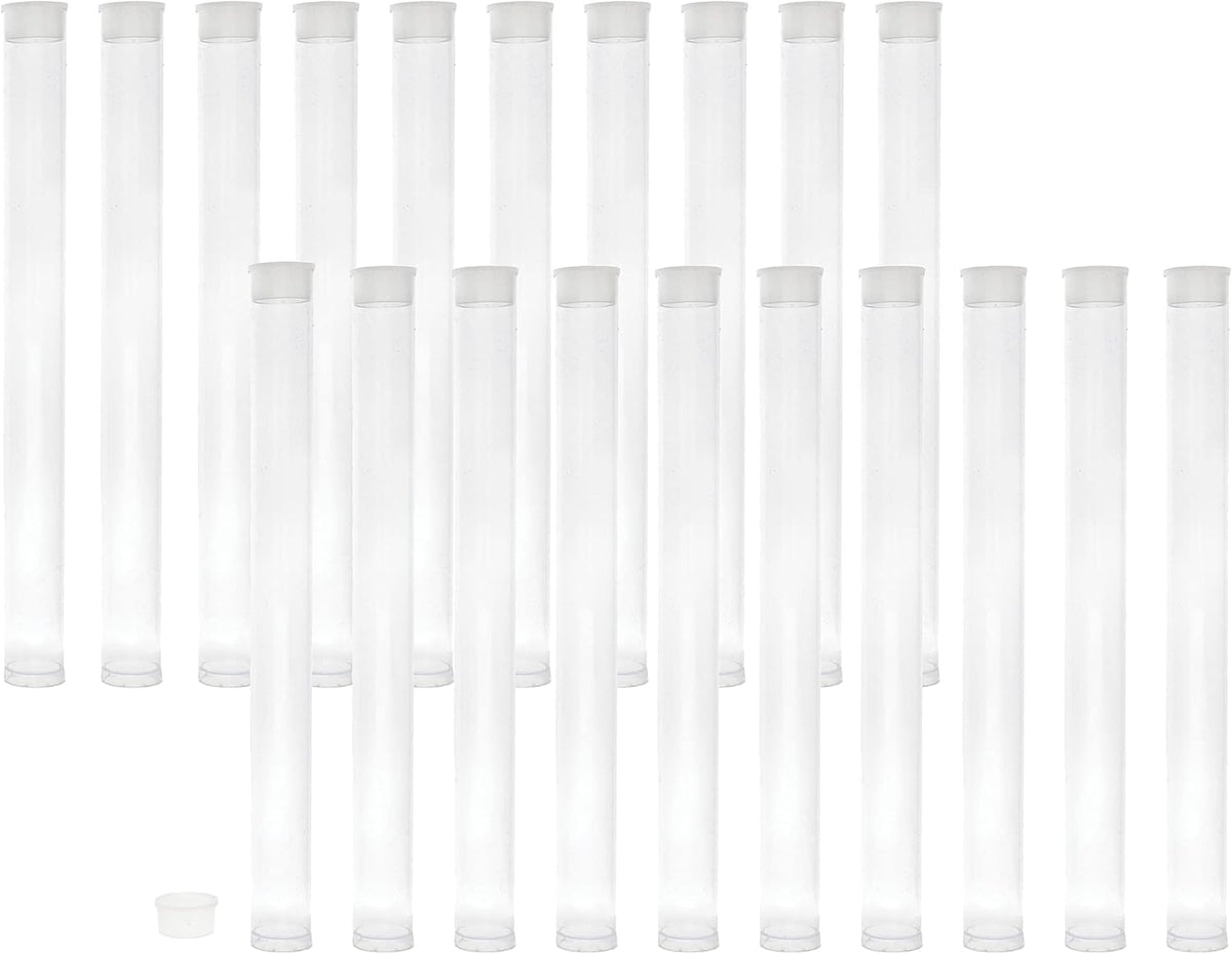 The Beadsmith Clear Plastic Tubes - 6-Inch-Long Round Tubes,