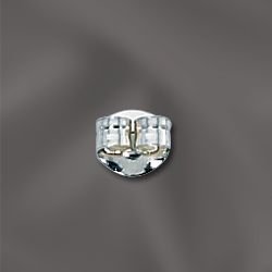Jewellery Station Sterling Silver Earring Backs (Earnuts/Butterfly Back) 5mm X 5 Pairs (10)