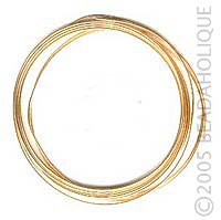 14K Gold Filled Wire 22 Gauge Round Half Hard (5 Feet)