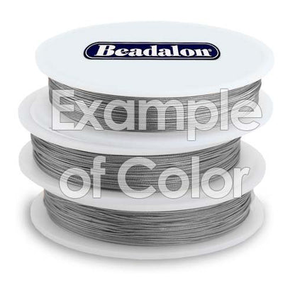 BeadalonBeadalon Stainless Steel Bead Stringing Wire, Bright, .15 in / 0.38 mm