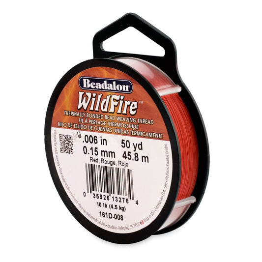Wildfire.006 in (.15 mm), Red, 50 yd (45 m)
