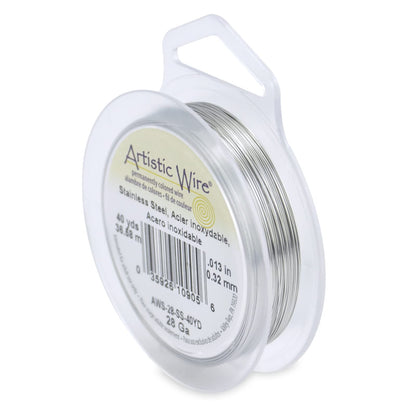 Artistic Wire, Gauge / 1.3 mm Stainless Steel Craft Wire