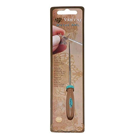 Vintaj XTL Special Edition Metal Awl with Expand And Enlarge Jump Rings, Loops