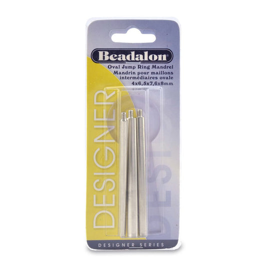 Beadalon 4 x 6.5 x 7.6 x 8 mm Oval Jump Ring Maker