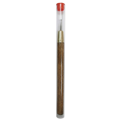 Round Your Wire Tool with 1.8mm Cup Bur, 5.25”, Wooden Handle, Smooth Wire and Shape Cut Ends of Beading Wire
