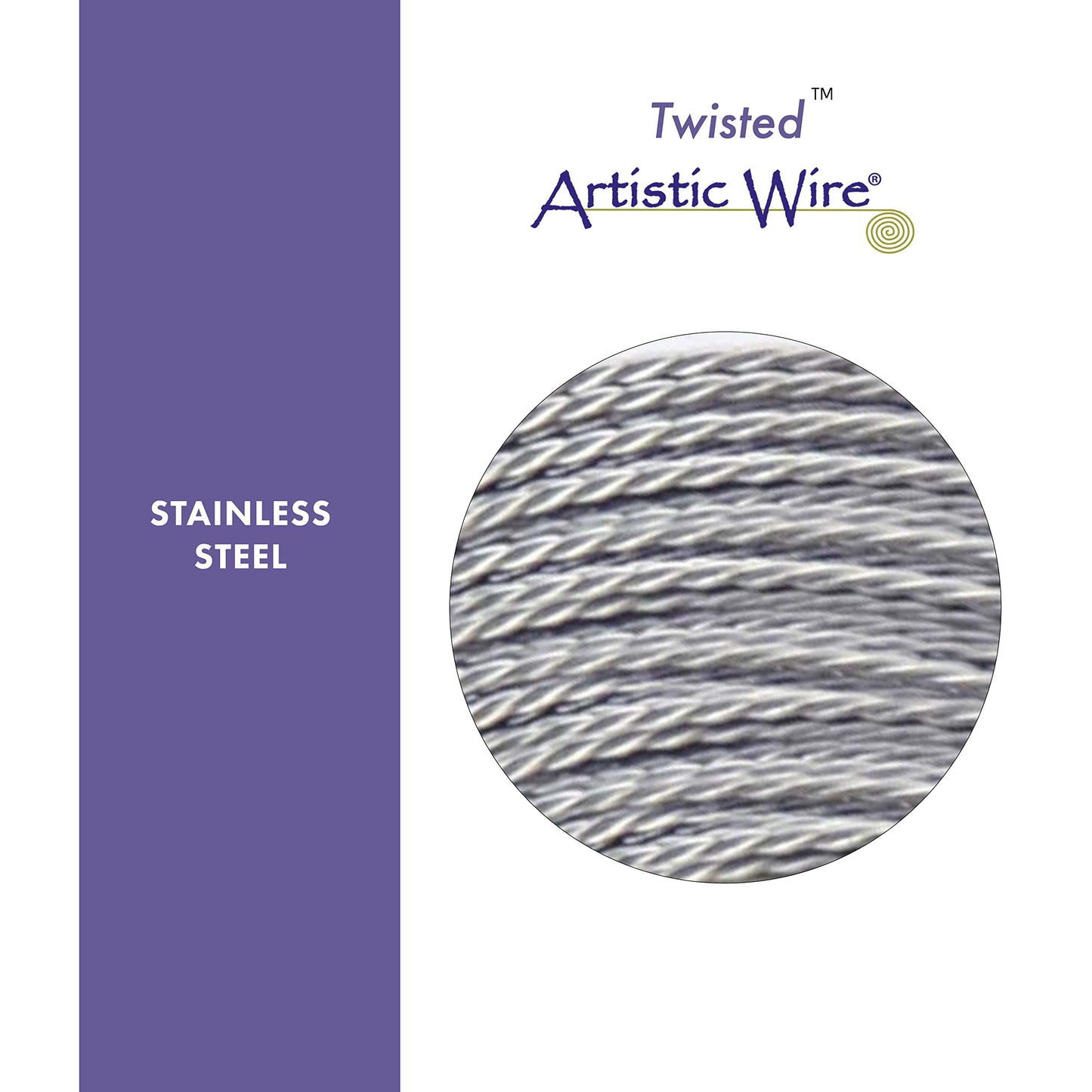 Beadalon 24-Gauge Twist Round Artistic Wire