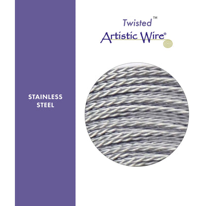 Beadalon 24-Gauge Twist Round Artistic Wire
