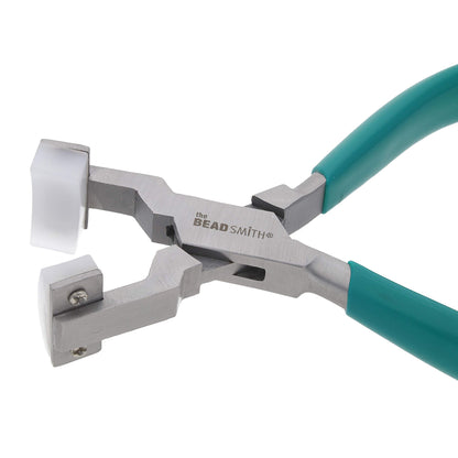 Beadsmith Nylon-Jaw Chain-Nose Pliers, Delicate Craft Tool