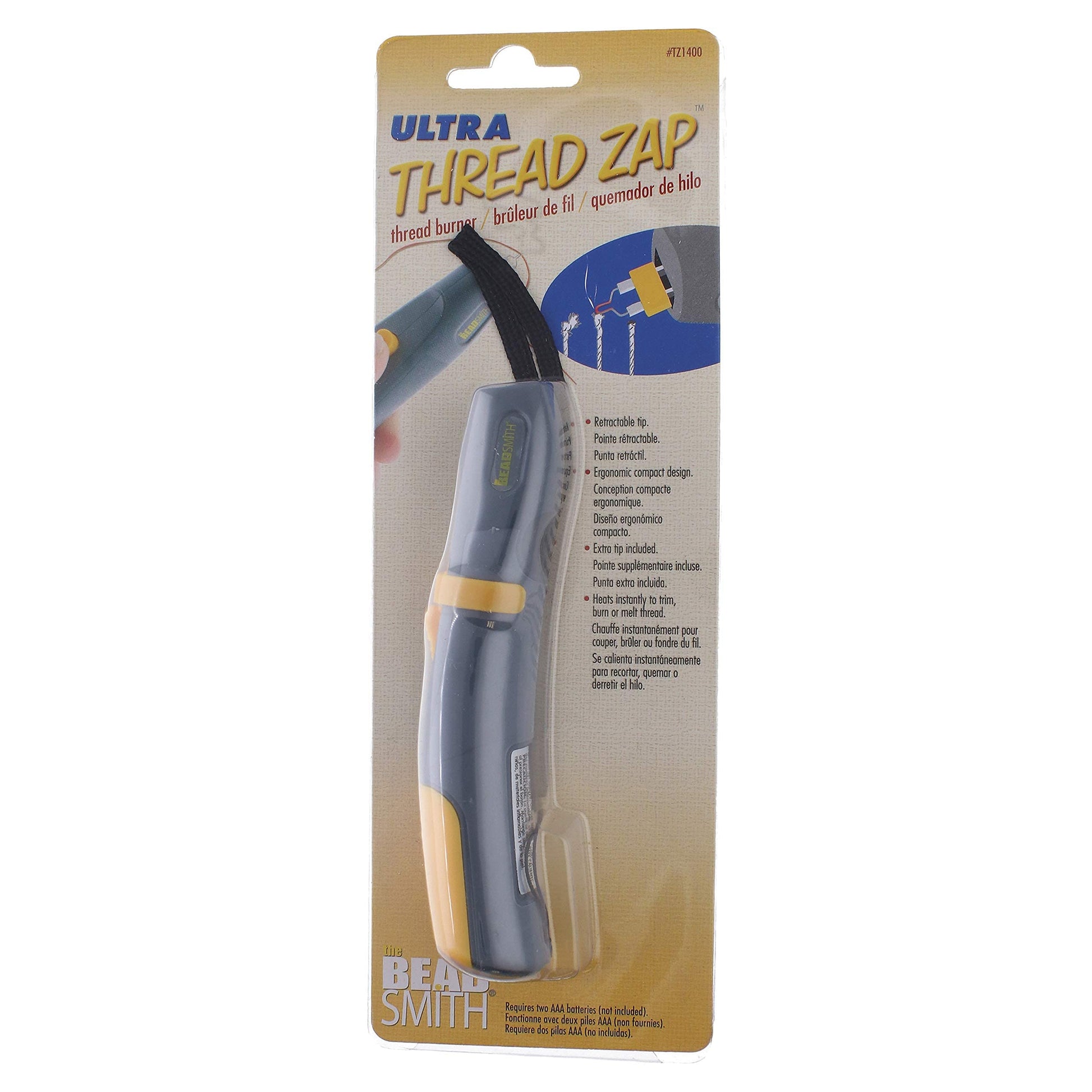 The Bead Smith Ultra Thread Zap thread burner for jewelry making and crafting.