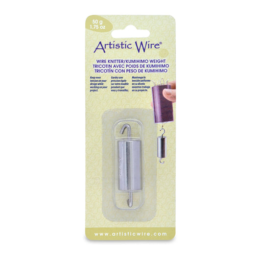 Kumihimo Weight, for Wire Knitter Tool, 1.7 Ounces / 50 Grams, 1 Piece