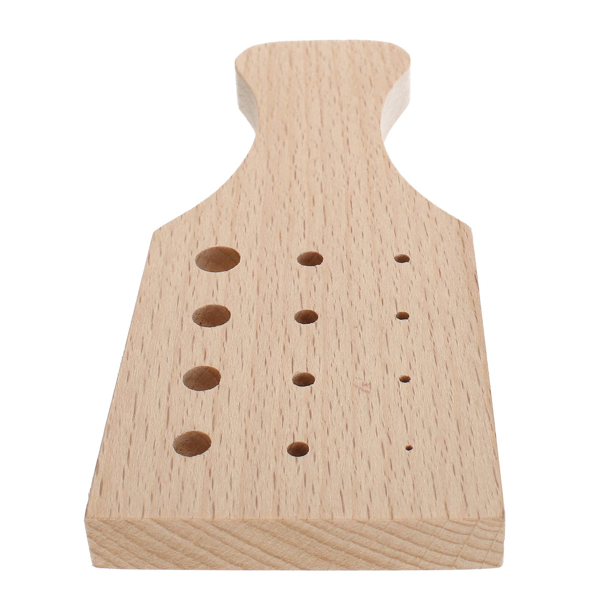 Wooden Jewelry Making Tool with Assorted Hole Sizes