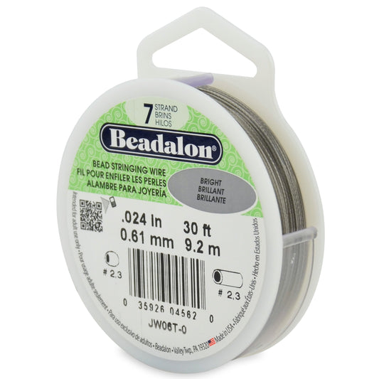 Beadalon Stringing 7 Strand 0.61mm (0.24in) Wire